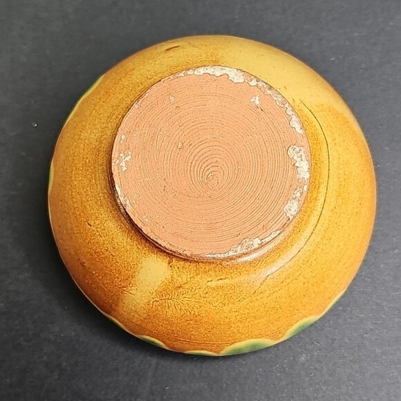 Ceramic Trinket Box With Lid For Jewlery, Coins, Rings, Etc Floral Decor Japan - Picture 6 of 11